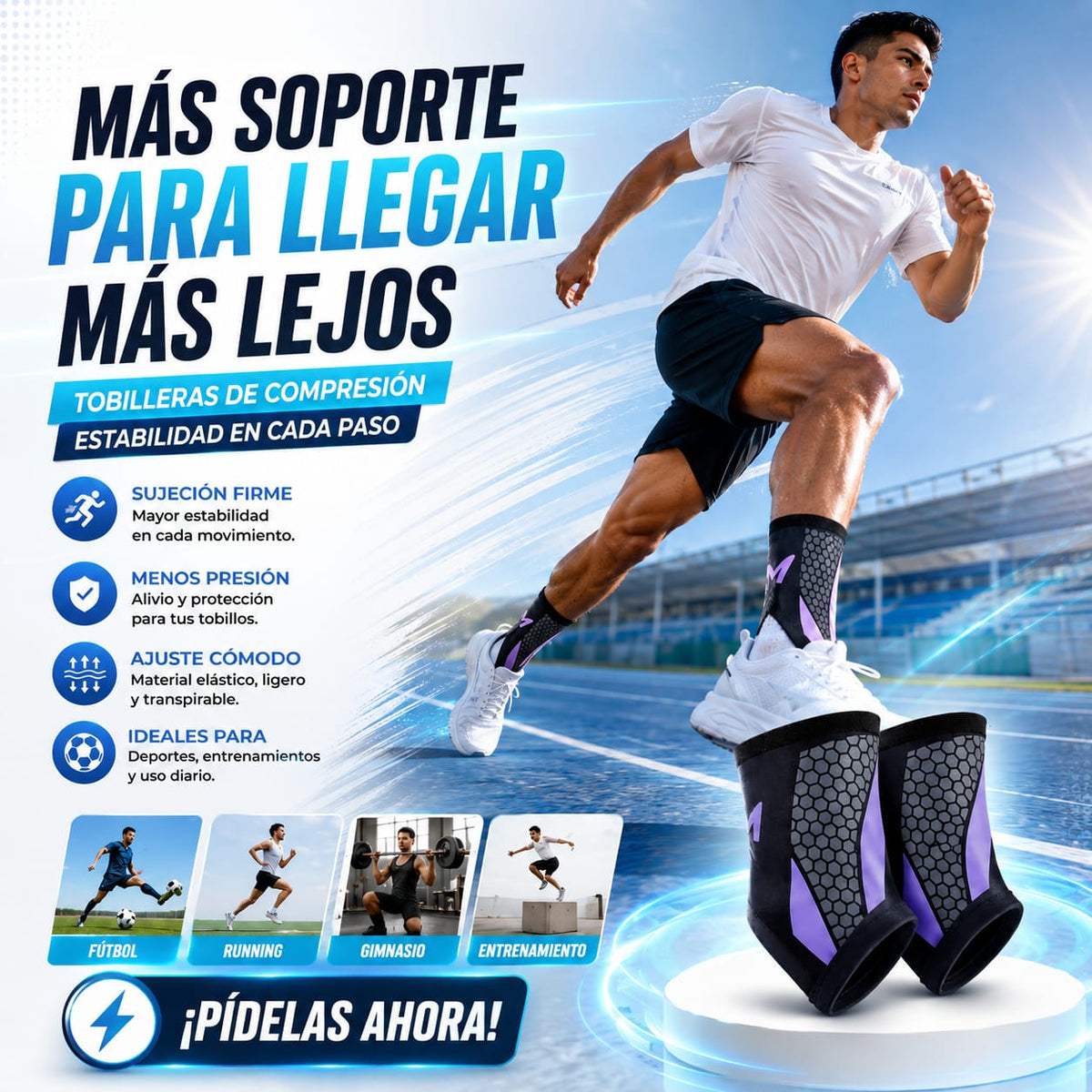 Tobilleras Pack 2